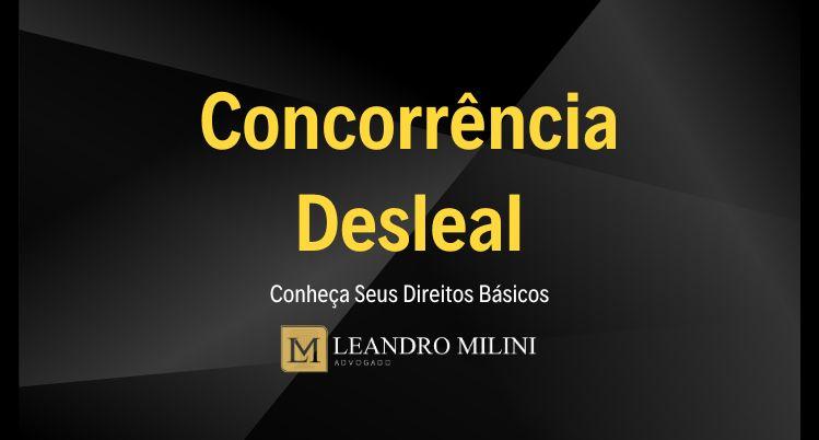 Advogado Concorrência Desleal